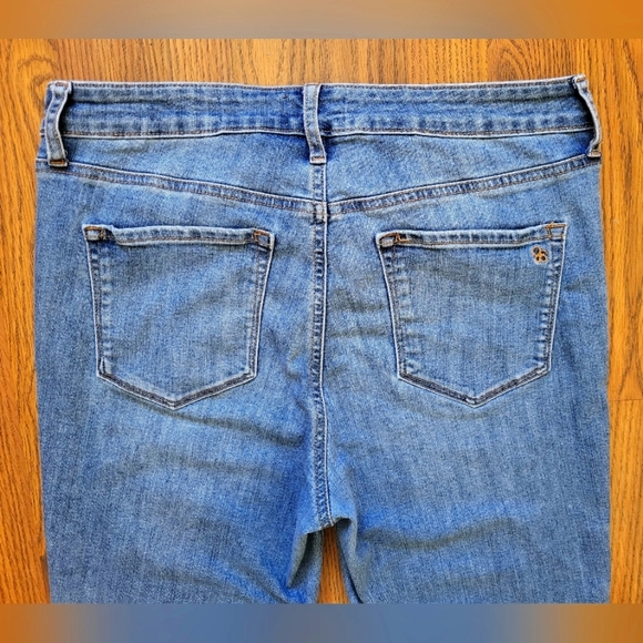 Jessica Simpson High Rise Ankle Denim Blue Jeans Size 10 - Picture 11 of 12